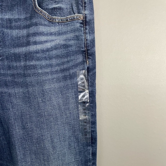 American Eagle Outfitters High Waist Flare Jean Long Classic Medium NWT - Picture 5 of 15